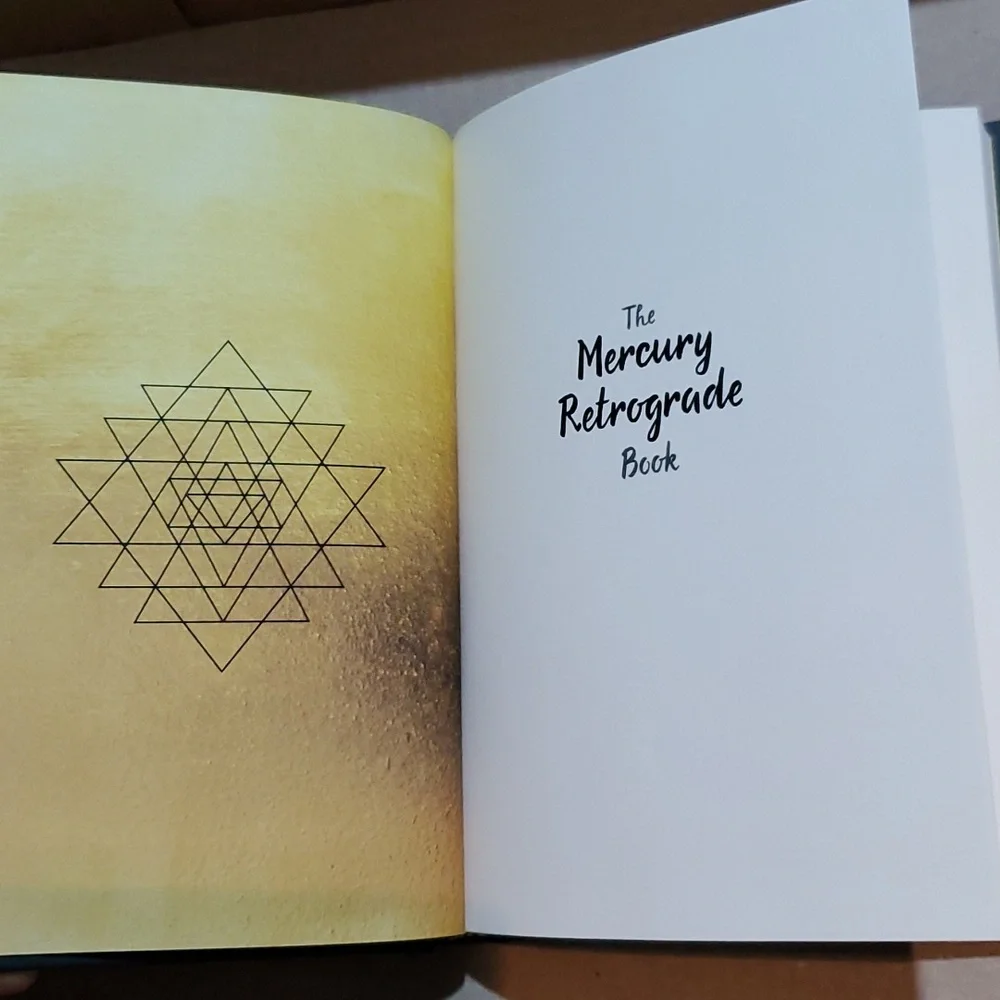 ☿ The Mercury Retrograde Book: Turn Chaos Into Creativity hardcover 📚 - Picture 9 of 12